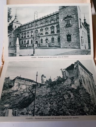 Bloc postales Alcázar de Toledo
