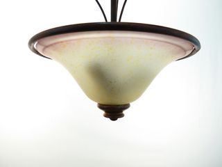 Lampara Colgante Forja minimalista