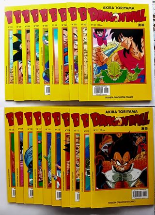 MANGAS DRAGON BALL (AMARILLA) COMPLETA