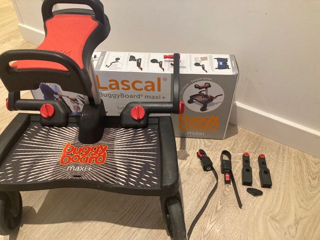 Adaptador silla paseo Lascal Buggy board maxi+ 