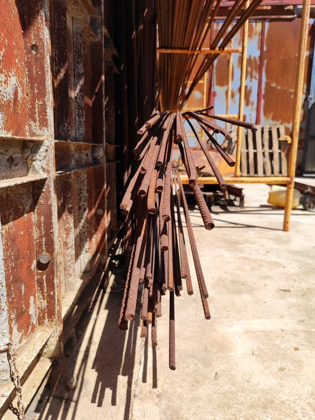 Lote varillas corrugado de 6m y 2.5m