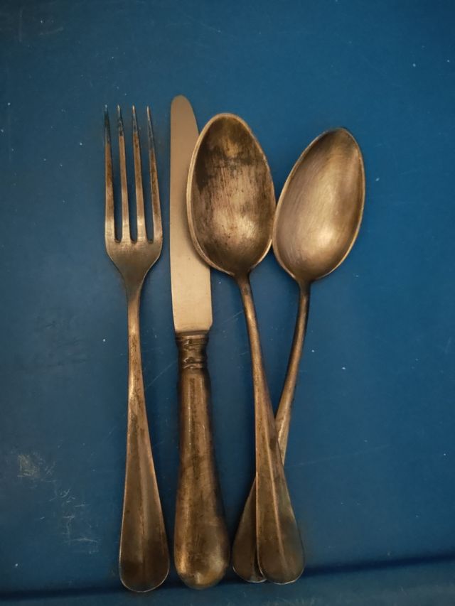 Cubiertos de plata 150g