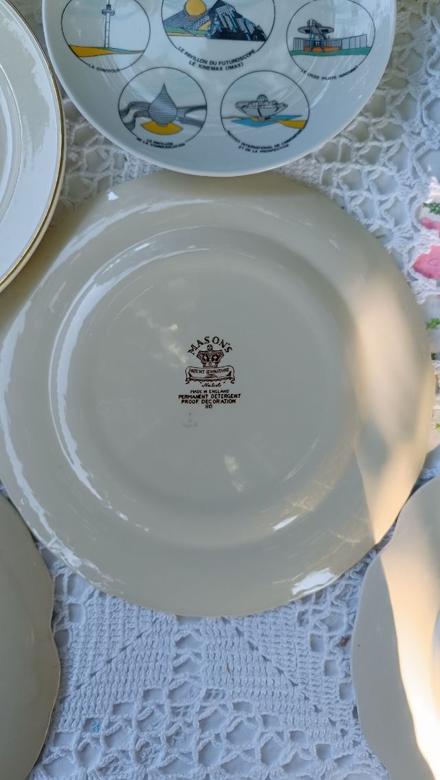 Platos colección Porcelana