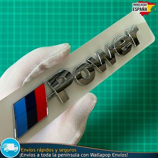 Nuevo Emblema BMW Insignia Logo Adhesivo Power
