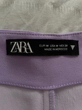 Falda pantalón de Zara