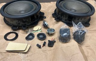 Kit audio audi a3 8p: Woofer, Twetter, Autoradio