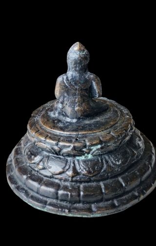 Escultura Buda Bronce Siglo XIX - XX