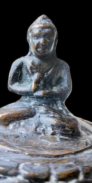 Escultura Buda Bronce Siglo XIX - XX