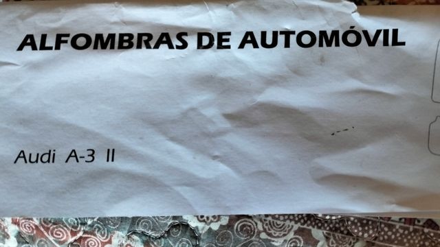 Alfombras Audi A3