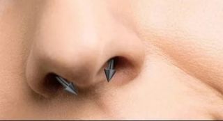 Pendientes imán nariz