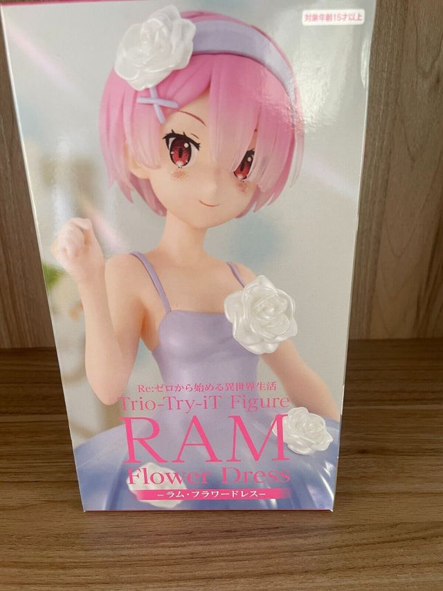 Statua Re Zero Trio Try It Ram Flower Dress