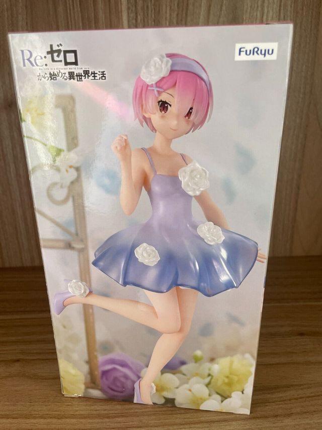 Statua Re Zero Trio Try It Ram Flower Dress