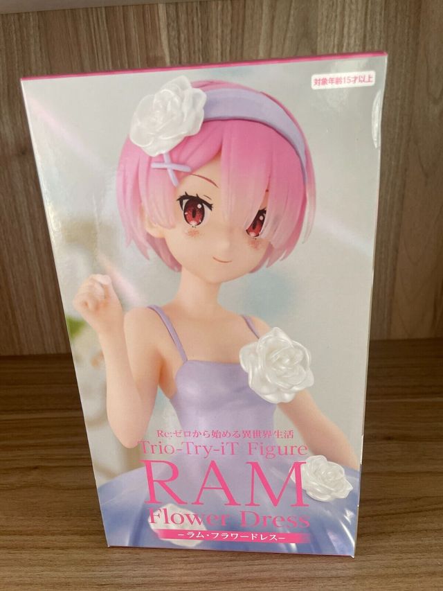 Statua Re Zero Trio Try It Ram Flower Dress