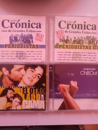 CDs de música varios lotes