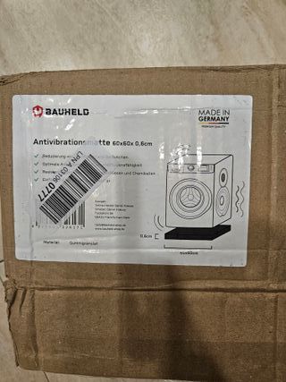 Alfombrilla antivibratoria