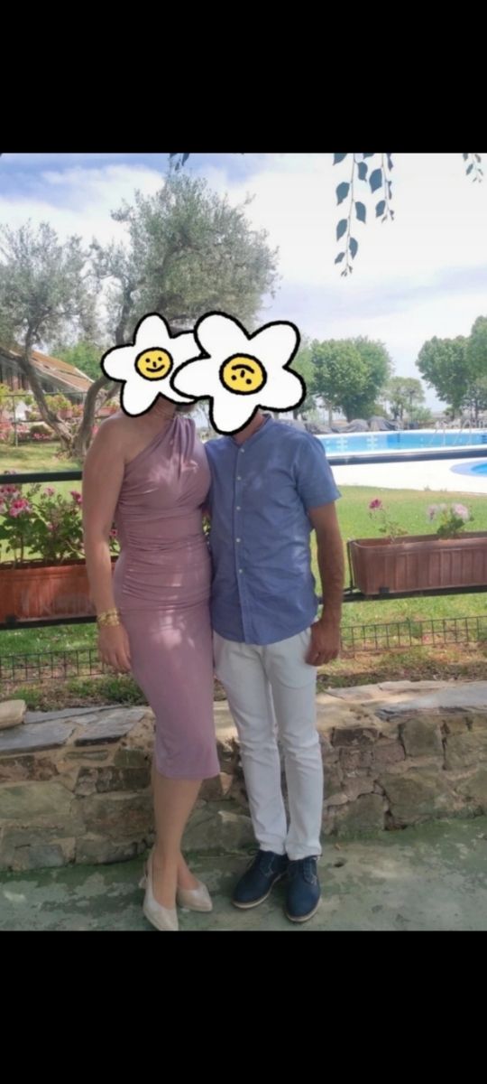 Vestido midi mujer talla 40-42