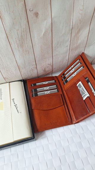 Cartera piel