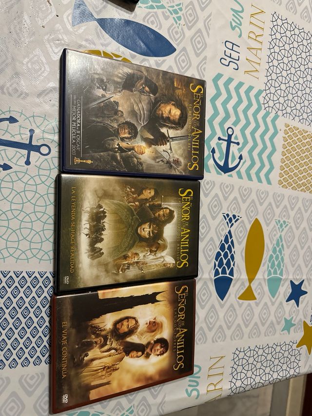 Coleccion de dvd el señor de los anillos
