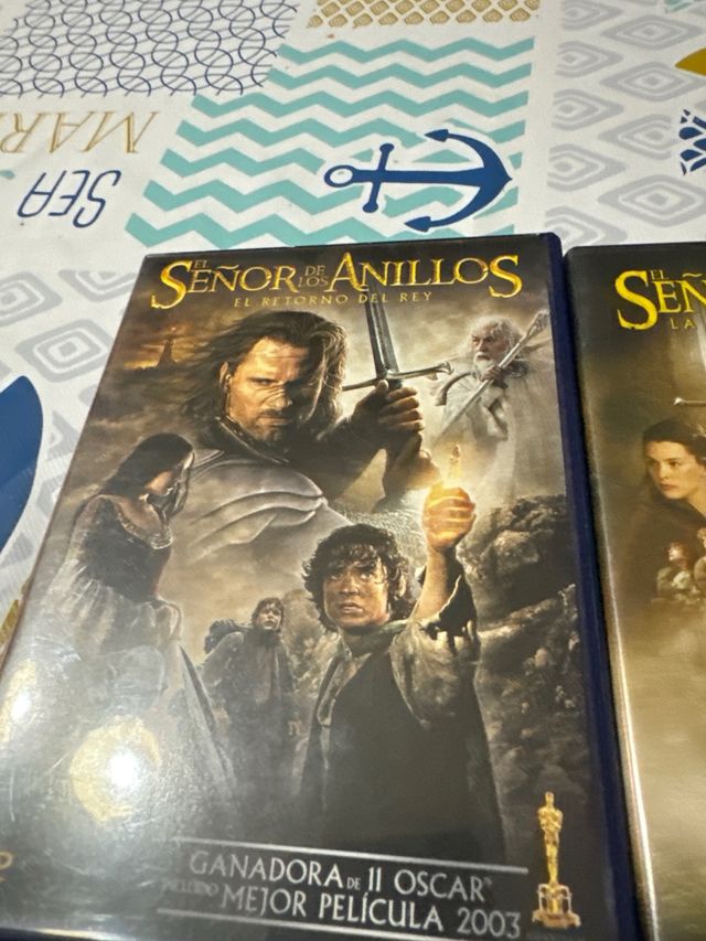 Coleccion de dvd el señor de los anillos