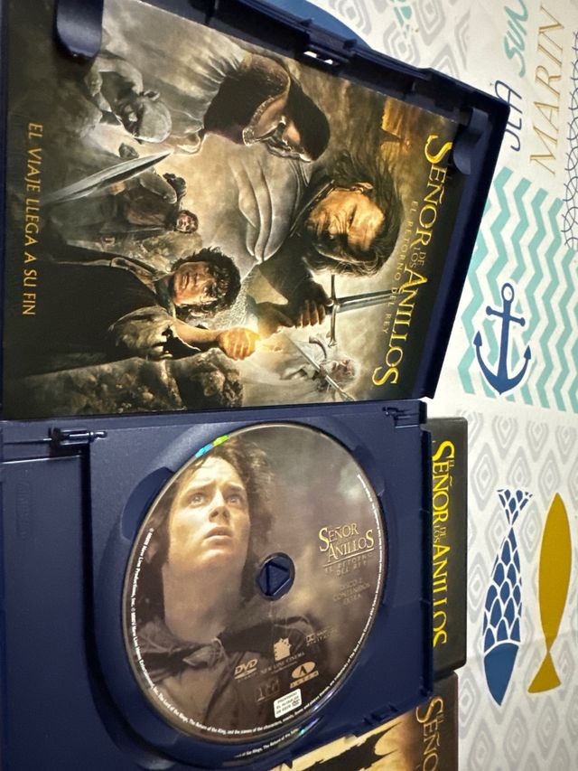 Coleccion de dvd el señor de los anillos