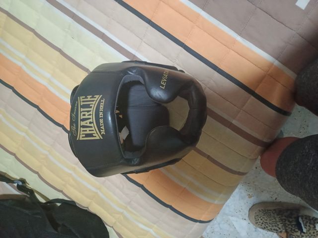 Casco de boxeo