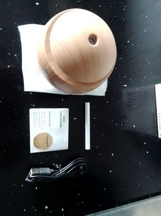 Humidificador aspecto madera