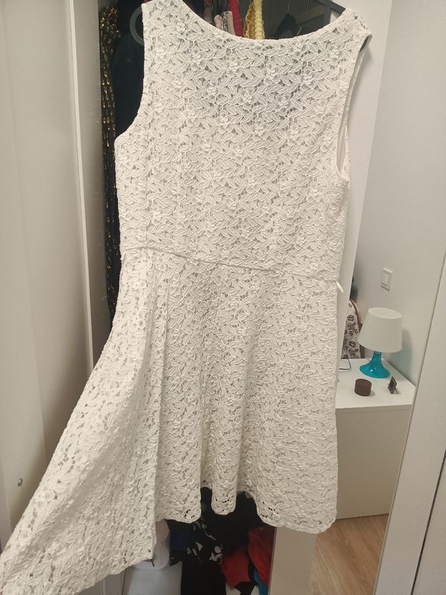 Vestido guipur