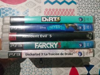 5 juegos PS3 