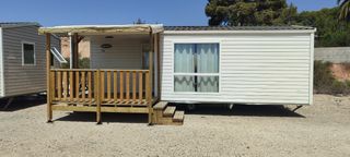 Móvil home 8x4 con terraza 