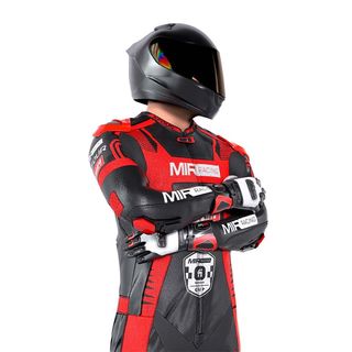 MONO XFOUR ADULTO MODELO VROOAM x MIR RACING ROJO