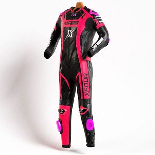 MONO XFOUR ADULTO MODELO MIR RACING ROSA FLUOR