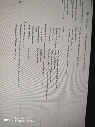 Pc i3 6gen SSD 128 8g ran 