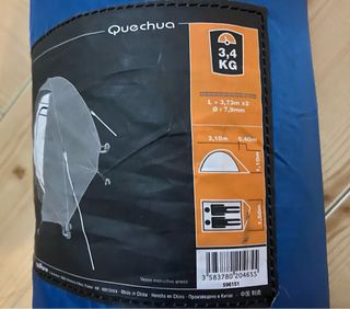 Tienda de campaña 2 personas