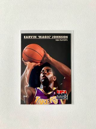 Carta NBA Magic Johnson #33 NBA Skybox 1992 USA