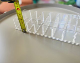 Caja transparente ordenación