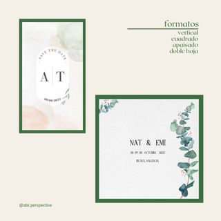 Invitaciones de boda