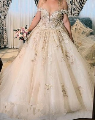 Vestido novia princesa
