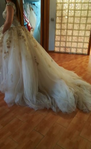 Vestido novia princesa