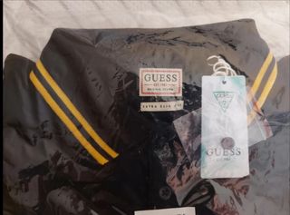 Camiseta Polo de Algodón Elástico,Guess,Talla XS..