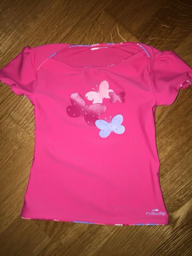 Camiseta de agua DECATHLON Talla 18-24 Meses niña