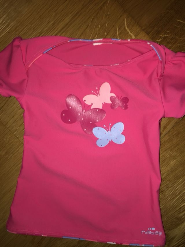 Camiseta de agua DECATHLON Talla 18-24 Meses niña