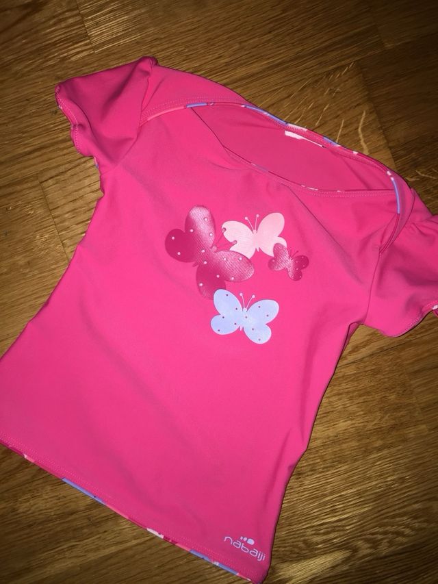 Camiseta de agua DECATHLON Talla 18-24 Meses niña