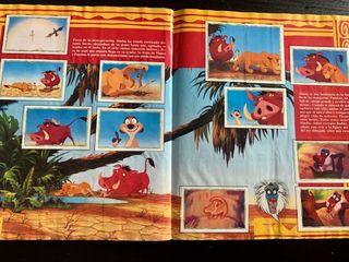 El Rey Leon Album completo Panini