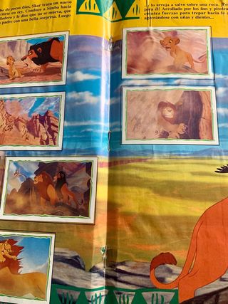 El Rey Leon Album completo Panini