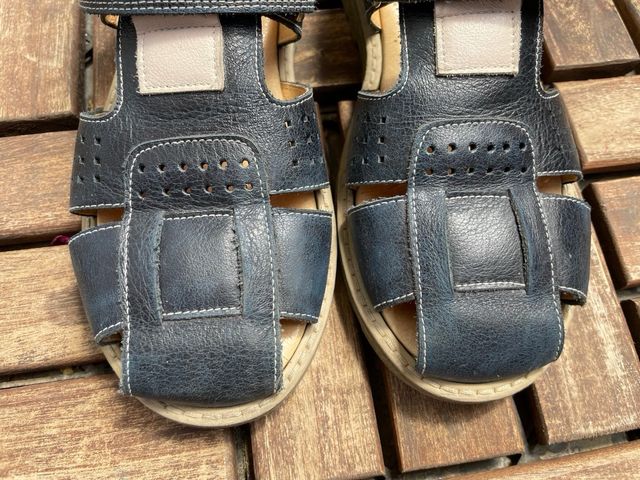 Sandalias piel niño