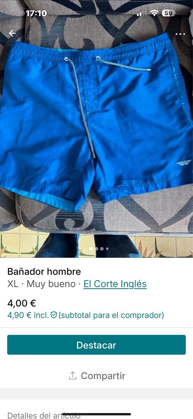 Bañador hombre