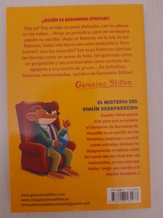 Libro de Gerónimo Stilton 