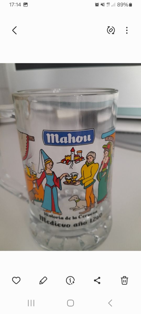 Jarras Cerveza Mahou colección