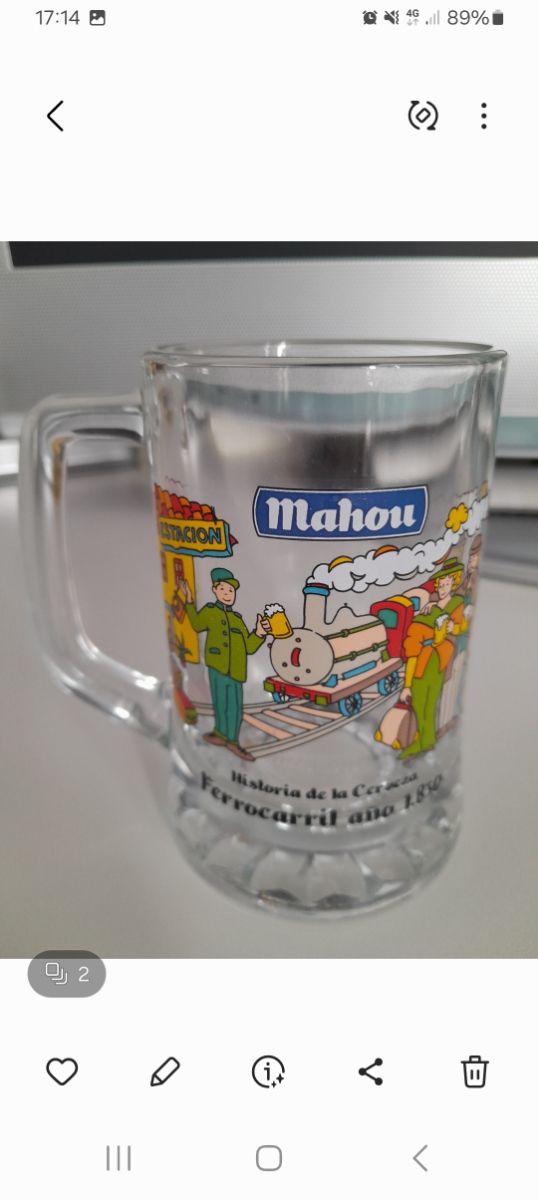 Jarras Cerveza Mahou colección