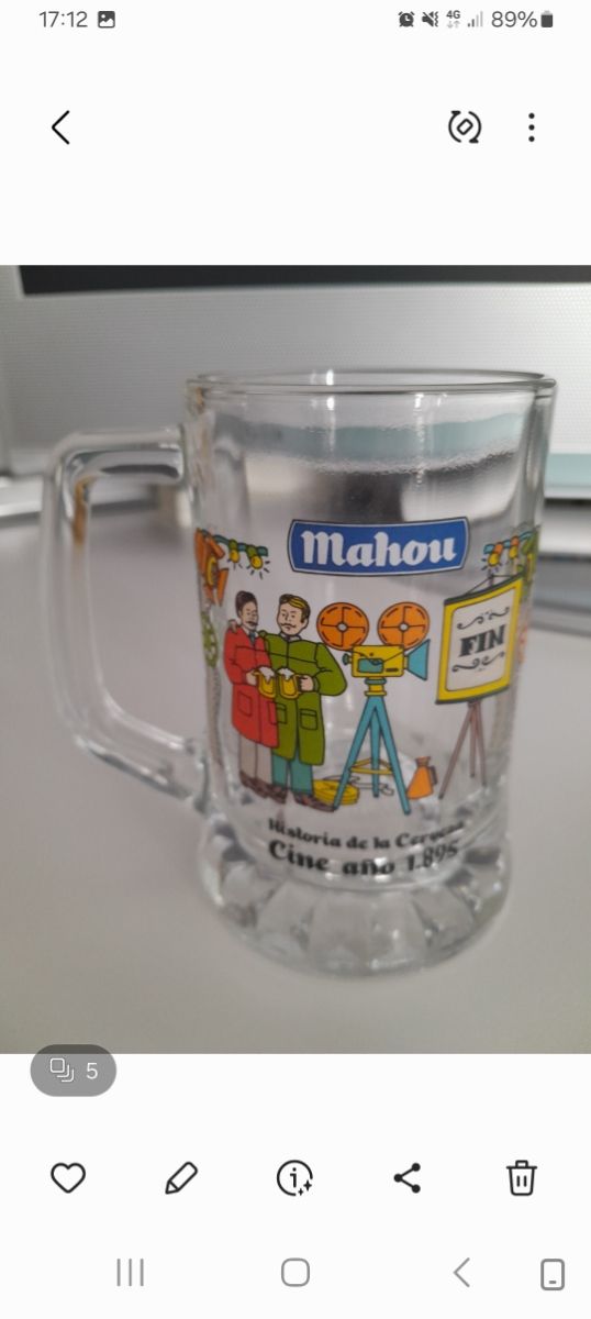 Jarras Cerveza Mahou colección
